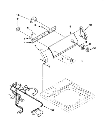 Control panel parts