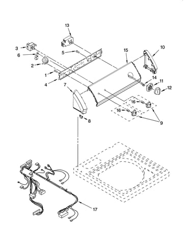 Control panel parts