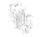 Kenmore 11027522600 rear panel parts diagram