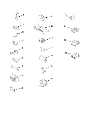 Wiring harness parts