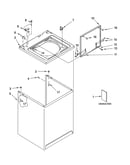 Top and cabinet parts