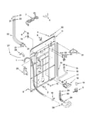 Rear panel parts