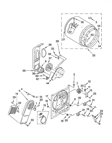 Bulkhead parts, optional parts (not included)