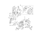 Kenmore 11077522600 bulkhead parts diagram