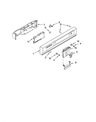Control panel parts