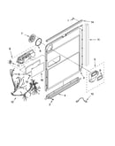 Door and latch parts