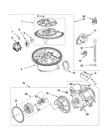 Pump and motor parts