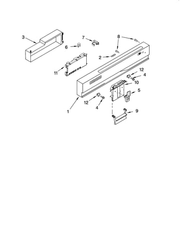 Control panel parts