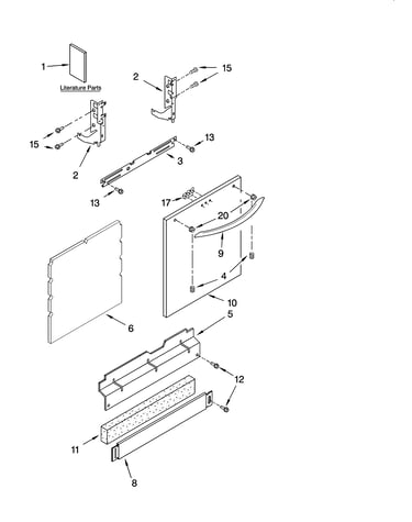 Door and panel parts