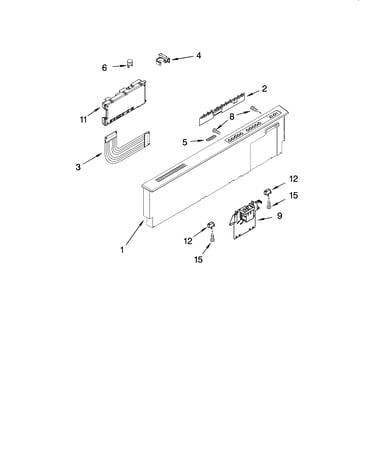 Control panel parts