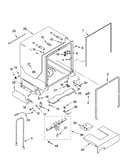 Tub and frame parts