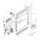 Door and latch parts