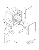 Tub and frame parts
