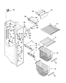 Freezer liner parts