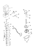 Motor and ice container parts