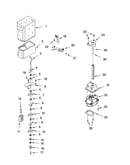 Motor and ice container parts
