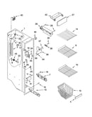 Freezer liner parts