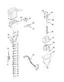 Motor and ice container parts