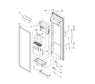 Kenmore 10657976700 refrigerator door parts diagram