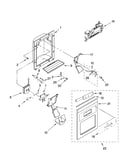 Dispenser front parts