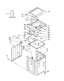 Top and cabinet parts