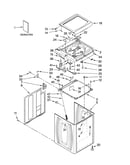 Top and cabinet parts