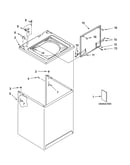 Top and cabinet parts