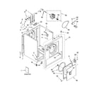 Kenmore 11067322600 cabinet parts diagram