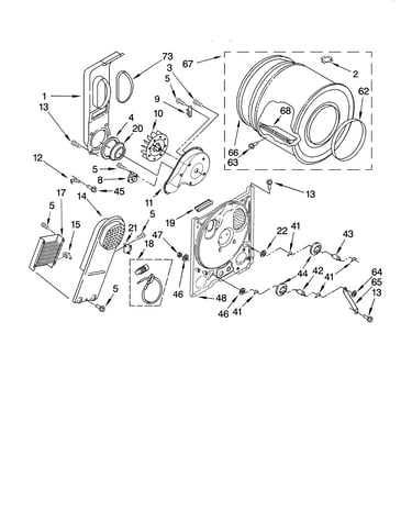 Bulkhead parts, optional parts (not included)