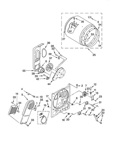 Bulkhead parts, optional parts (not included)