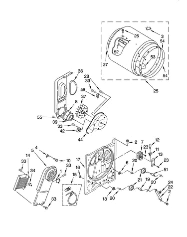 Bulkhead parts, optional parts (not included)