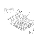 Upper rack and track parts