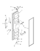 Freezer door parts