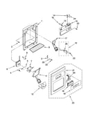 Dispenser front parts