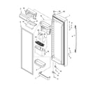 Kenmore Elite 10657452700 refrigerator door parts diagram