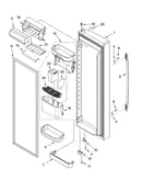 Refrigerator door parts