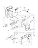 Dispenser front parts