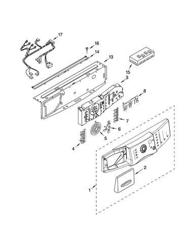 Control panel parts