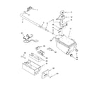 Kenmore Elite 11045872403 dispenser parts diagram