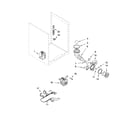 Kenmore Elite 11045972402 pump and motor parts, optional parts (not included) diagram