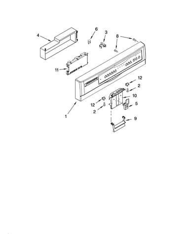 Control panel parts