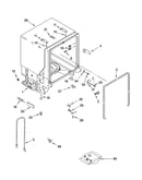 Tub and frame parts