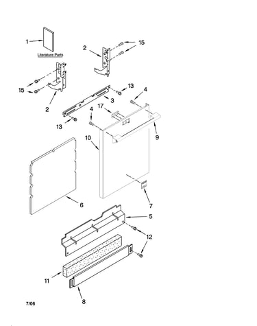Door and panel parts