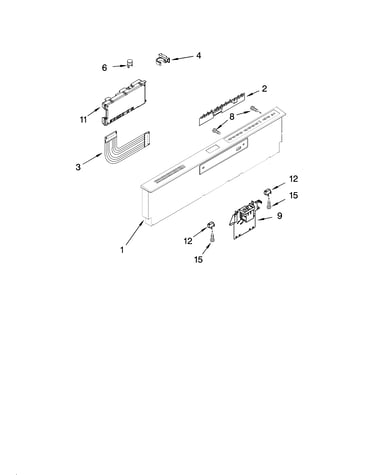 Control panel parts