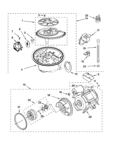 Pump and motor parts