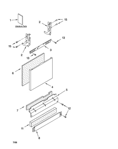 Door and panel parts