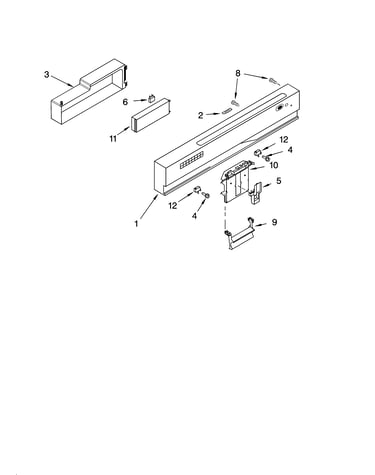 Control panel parts