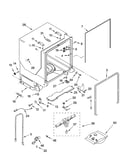 Tub and frame parts