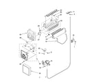 Kenmore 10656736601 icemaker parts, optional parts (not included) diagram
