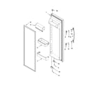 Kenmore 10656796601 refrigerator door parts diagram